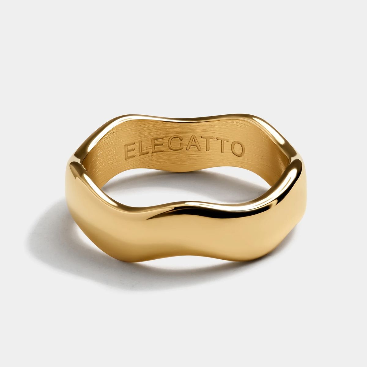 GENERICO - Anillo Elegatto La Onda Gold
