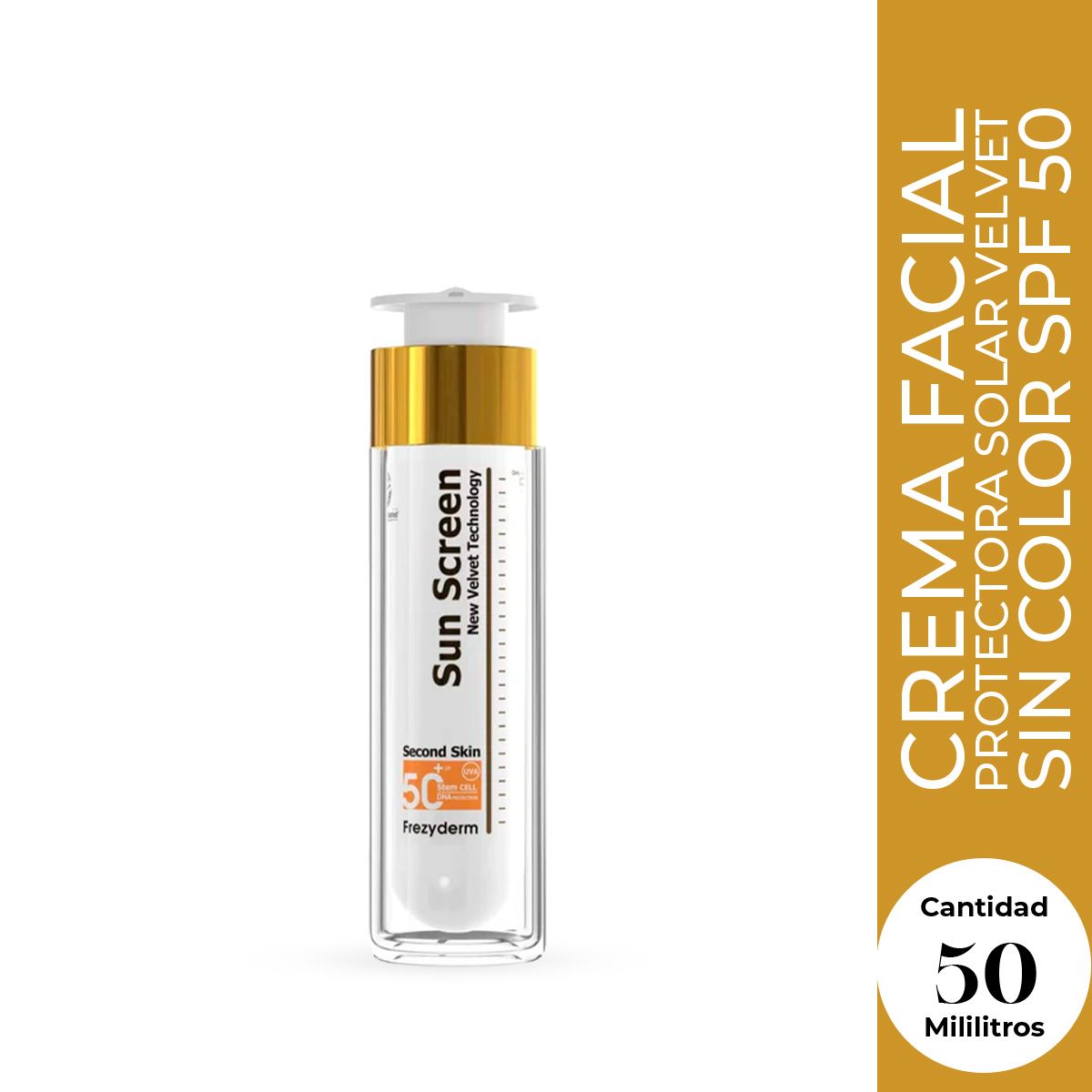 GENERICO - SUN SCREEN VELVET FACE SPF50 50ML FREZYDERM