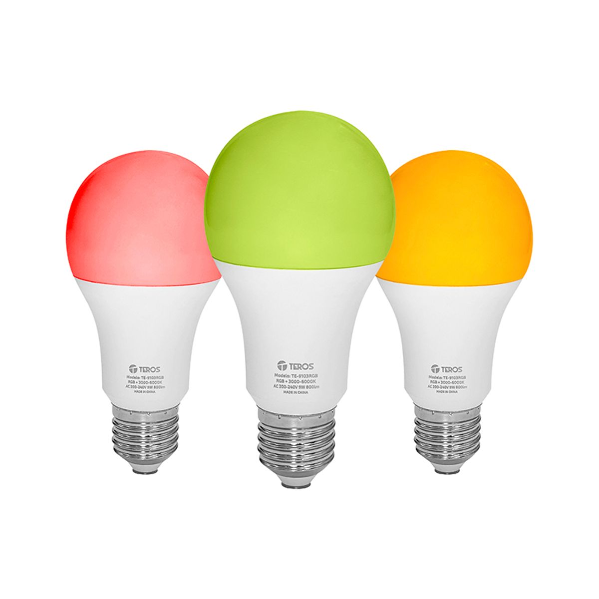 Teros - Foco smart Led Inteligente Alexa Teros Itelsistem TE-9103RGB