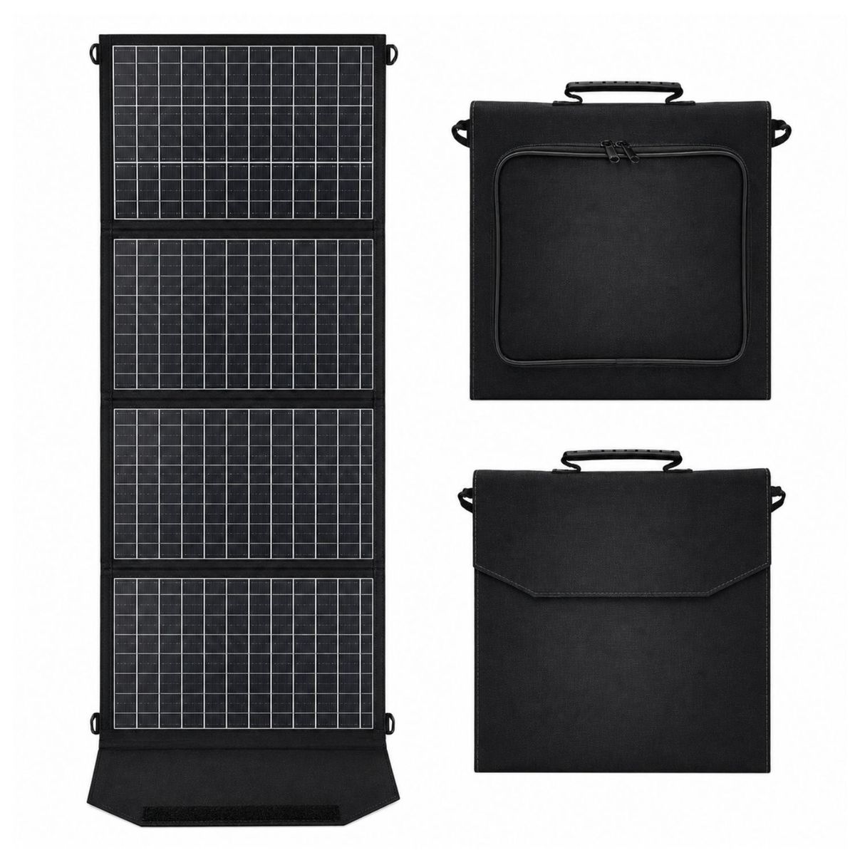 OEM - Panel Solar Plegable 60W 18V Con USB Para Camping