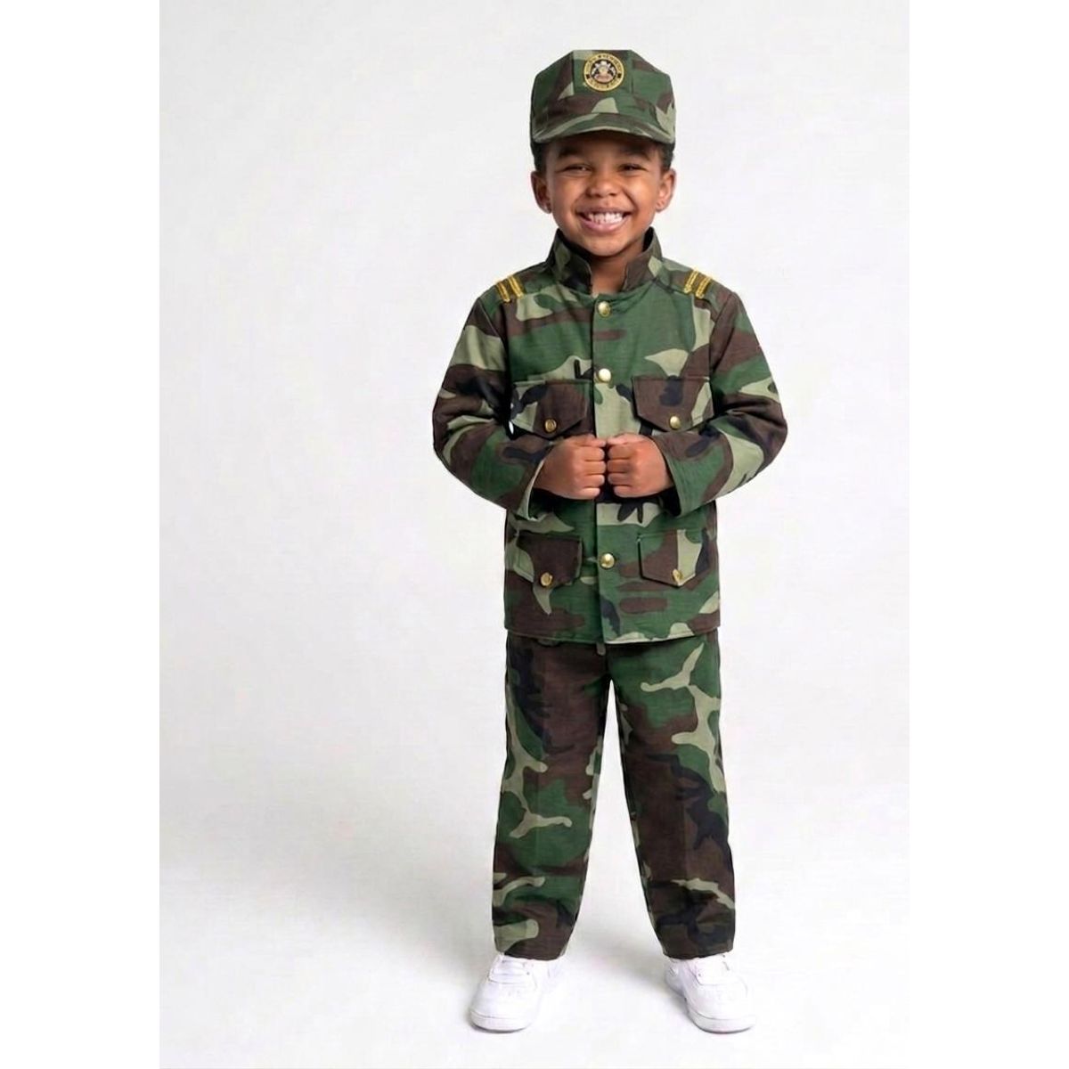 GENERICO - TRAJE SOLDADO CAMUFLADO FIESTAS PATRIAS PARA NIÑO