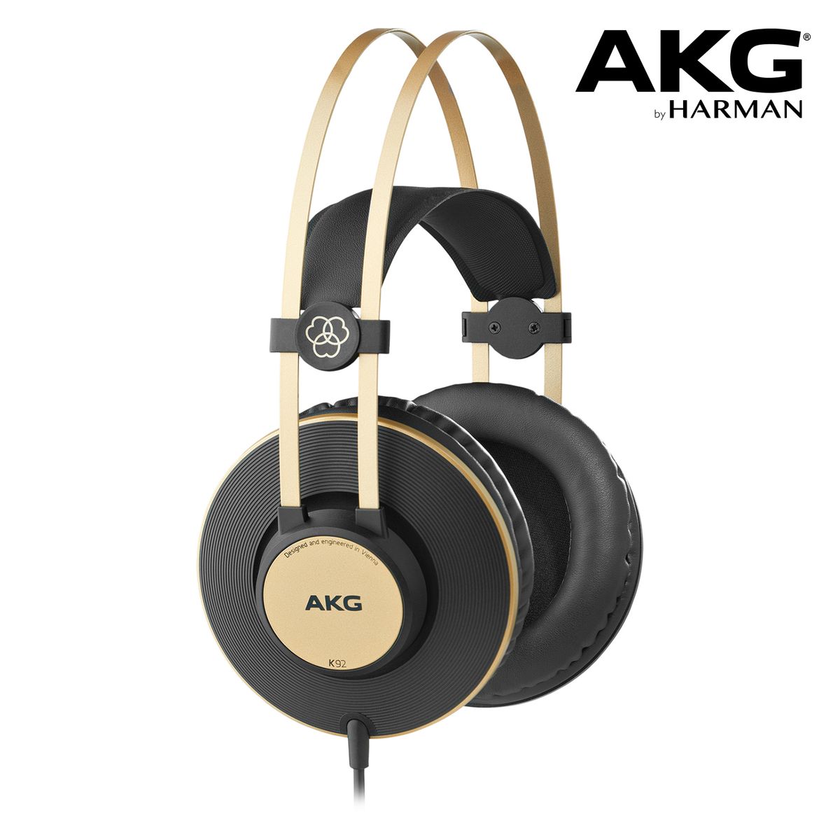 AKG HARMAN - Audífono Profesional AKG K92 - Mejor en Graves y Diseño Cerrado