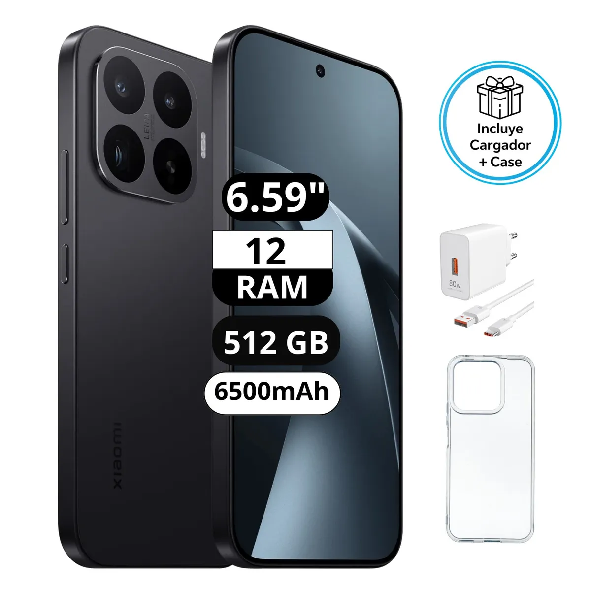 XIAOMI - Xiaomi 17T 5G 12RAM 512GB Negro