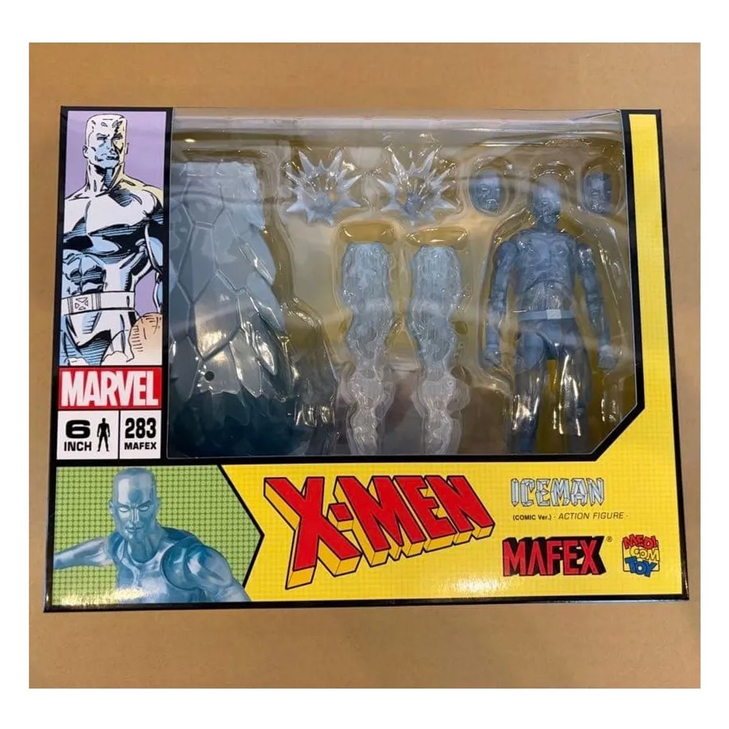 Figura de Acción X-Men MAFEX 283 Iceman Comic Ver Marvel MARVEL