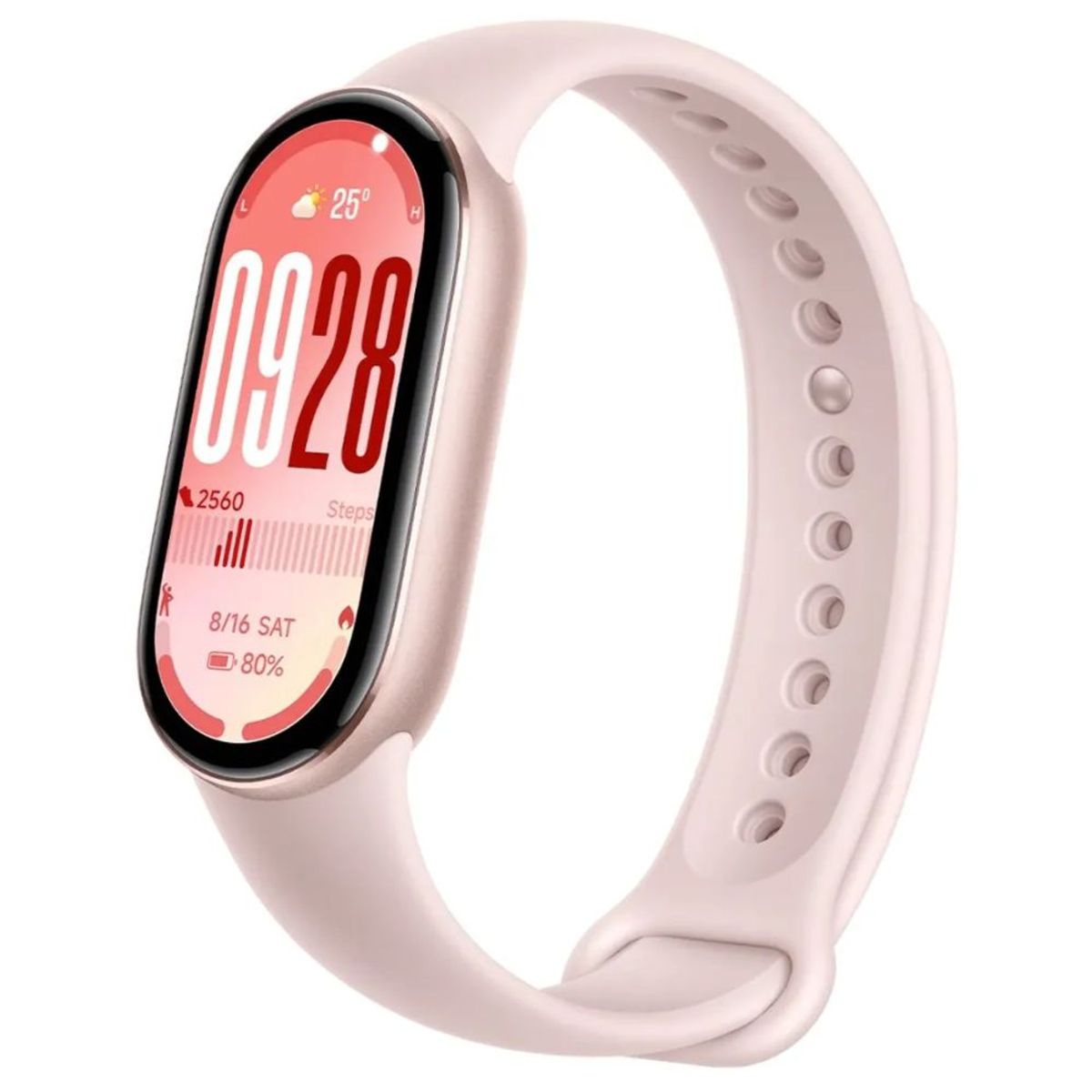 XIAOMI - Xiaomi Smart Band 10 Rosa Mistico Pulsera Inteligente AMOLED 1.72" Hasta 21 Días