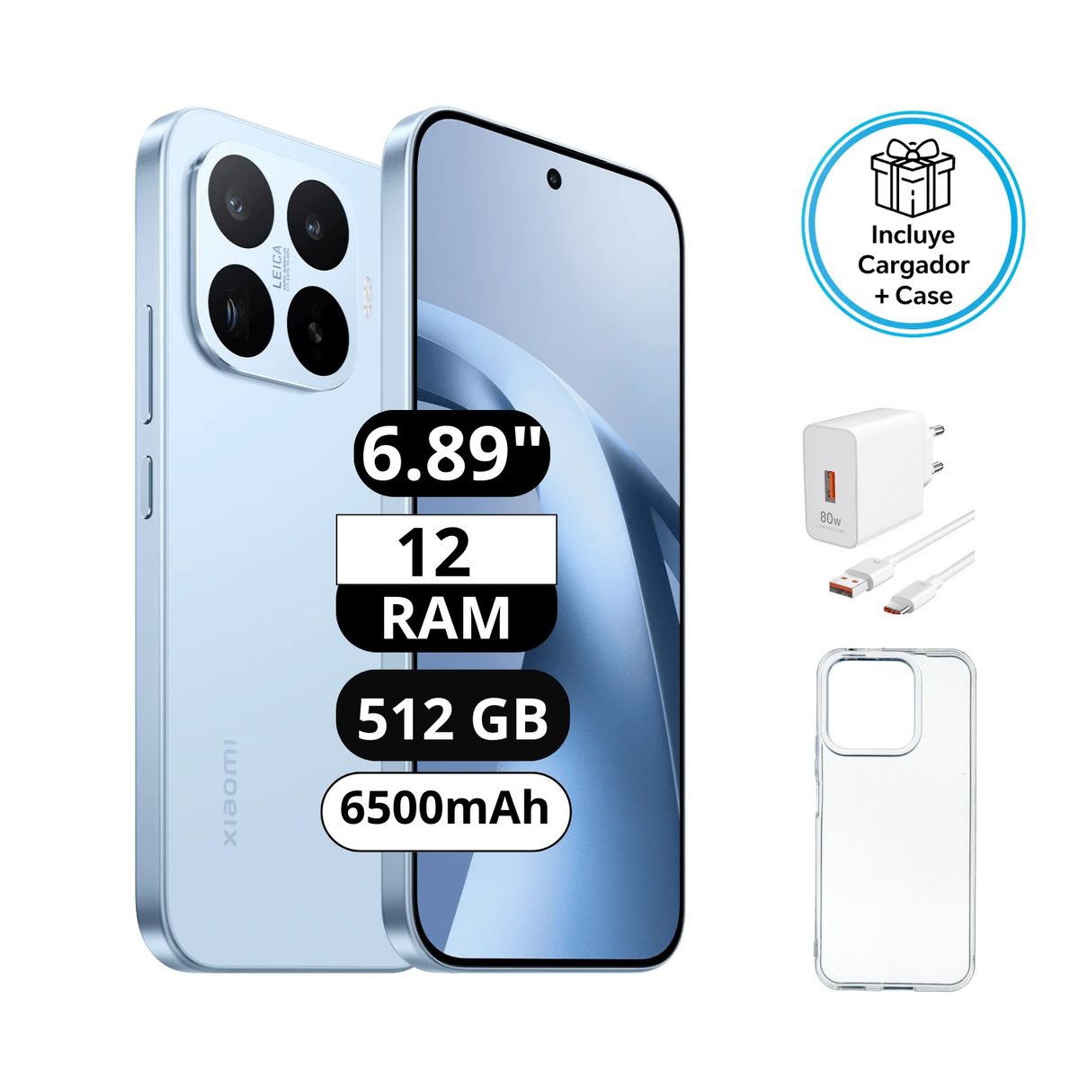 Xiaomi 17T 5G 12RAM 512GB Azul, marca XIAOMI - Foto Principal
