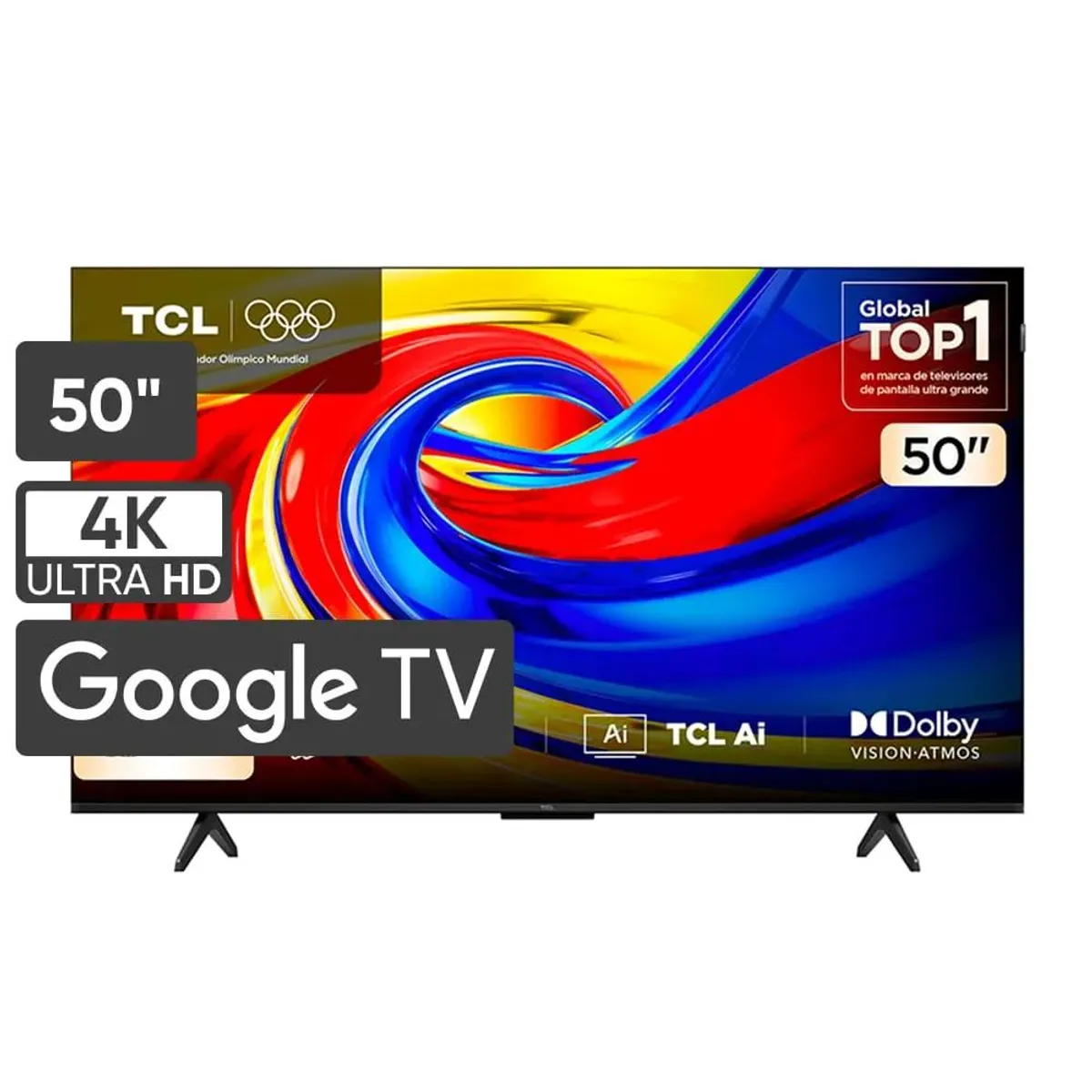 TCL - Televisor TCL QLED 50 UHD 4K Smart TV - 50P7L