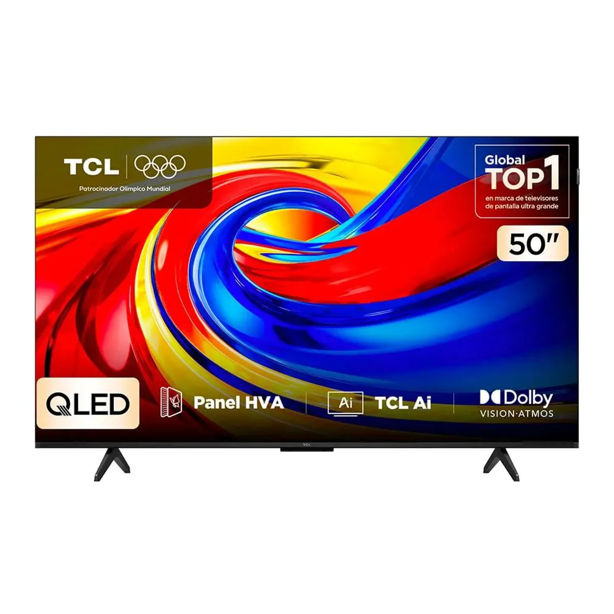 TCL - Televisor TCL QLED 50 UHD 4K Smart TV - 50P7L