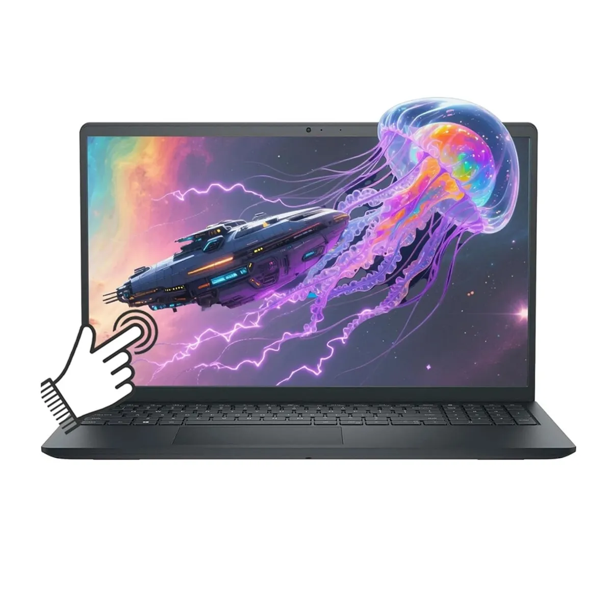 Dell - Laptop Dell LDC15250-5434BLK-PU  2K Touchscreen 15.6" Intel Core i5 512GB SSD 8GB.