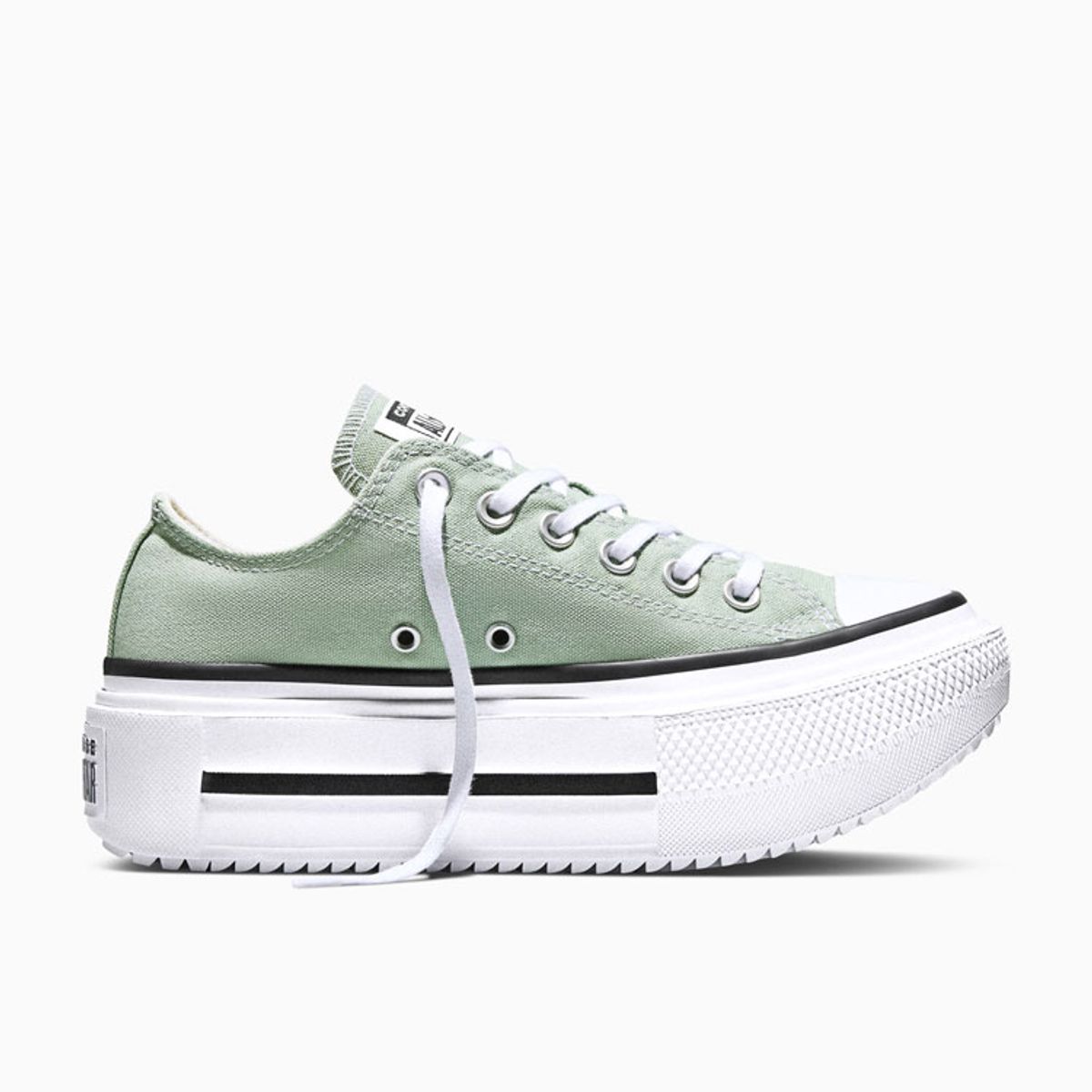 CONVERSE - Chuck Taylor All Star Double Platform Seasonal Color Verde