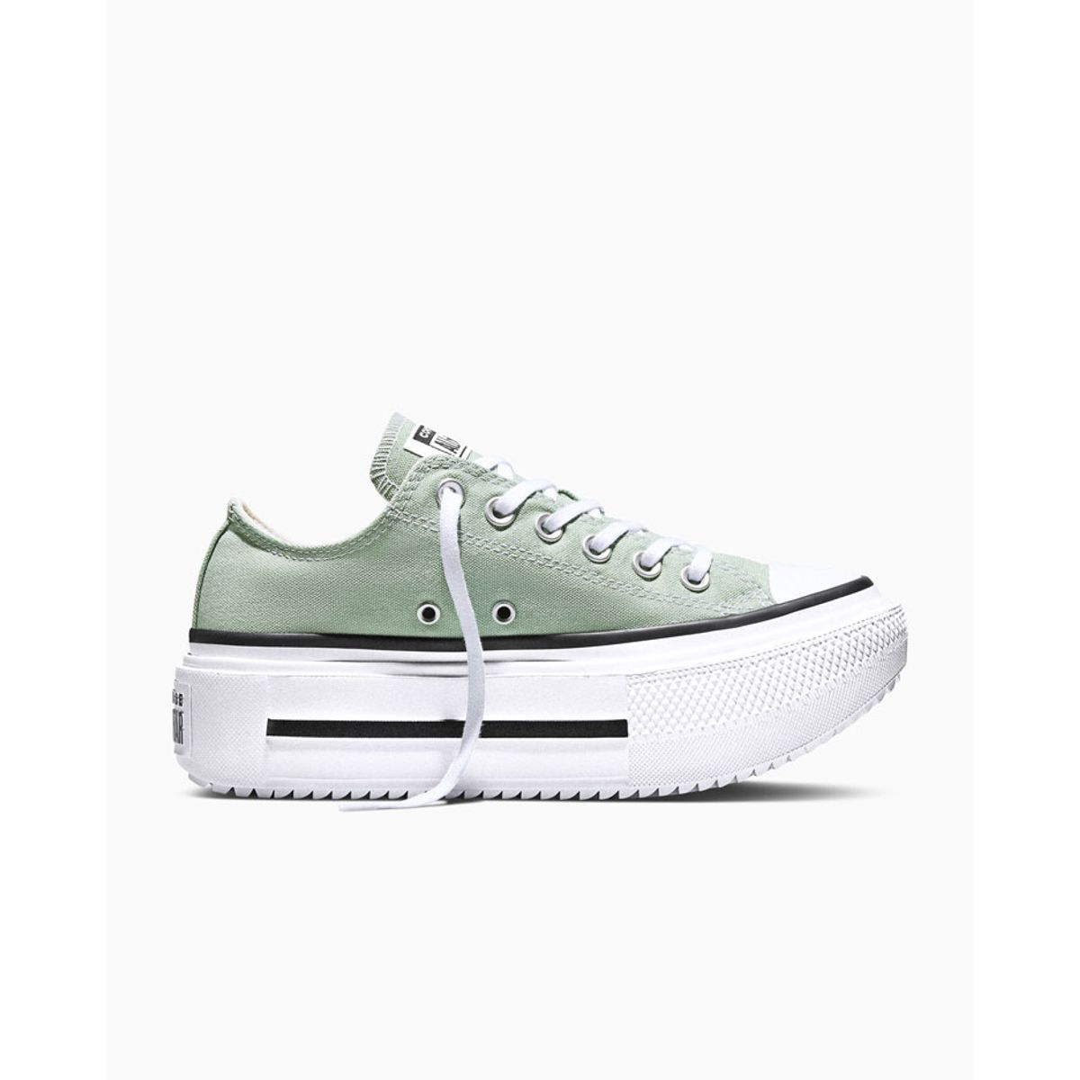 CONVERSE - Chuck Taylor All Star Double Platform Seasonal Color Verde