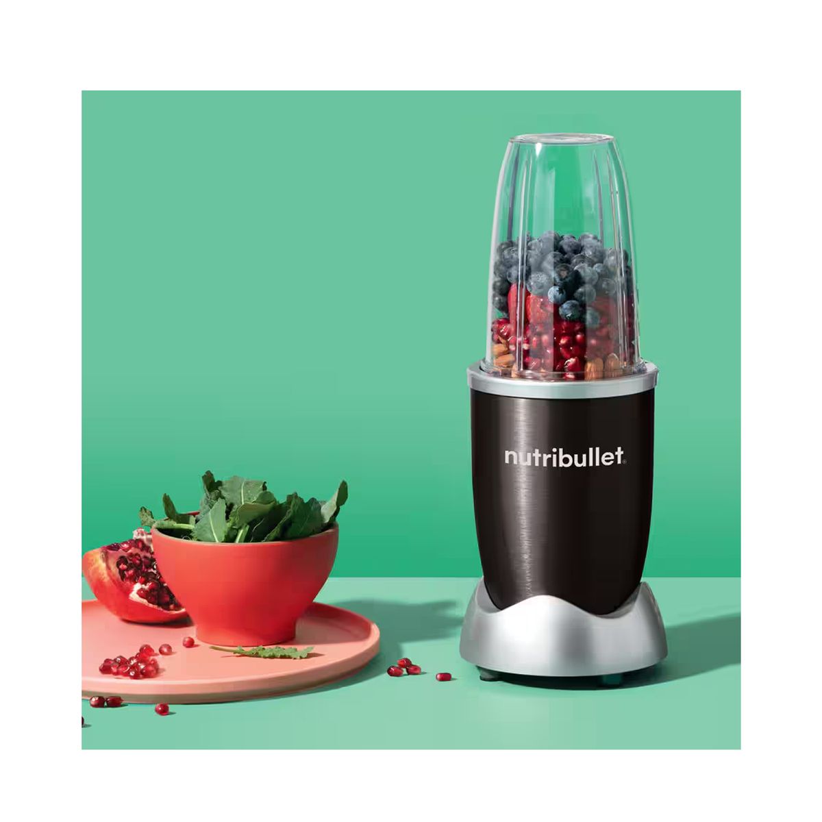 QUALITY PRODUCTS - Licuadora Portátil Nutribullet 600 para Smoothies y Batidos 700ml Negro