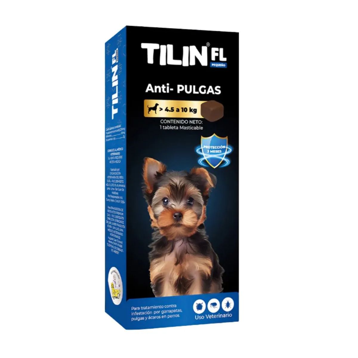 Tilin 4.5 A 10kg Antipulgas Con Hepatoprotector, marca PLOP - Foto Principal