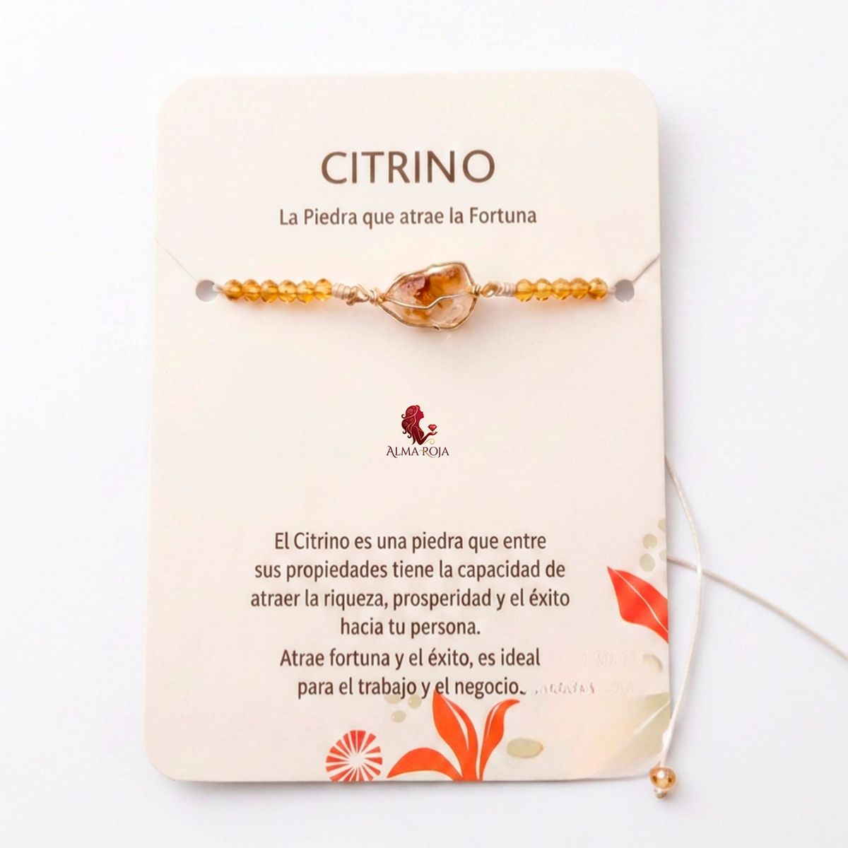 SM - Pulsera Citrino para la fortuna