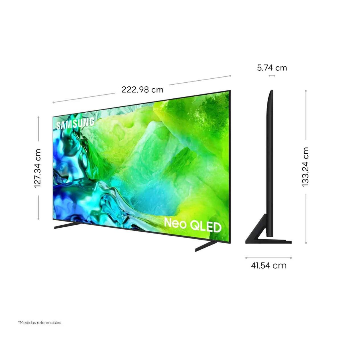 SAMSUNG - Televisor Samsung 100" Pulg QN100QN80HGXPE Neo QLED UHD 4K Modelo 2026
