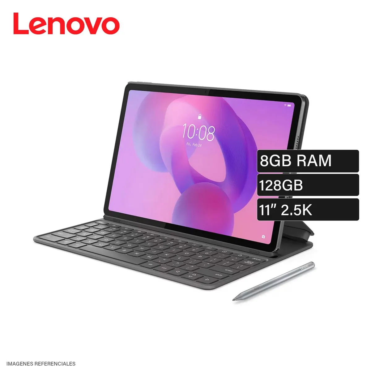 Tablet Lenovo Idea Tab 11" 2.5K MediaTek Dimensity 6300 8GB RAM 128GB Wi-Fi 5 - TB336FU, marca LENOVO - Foto Principal