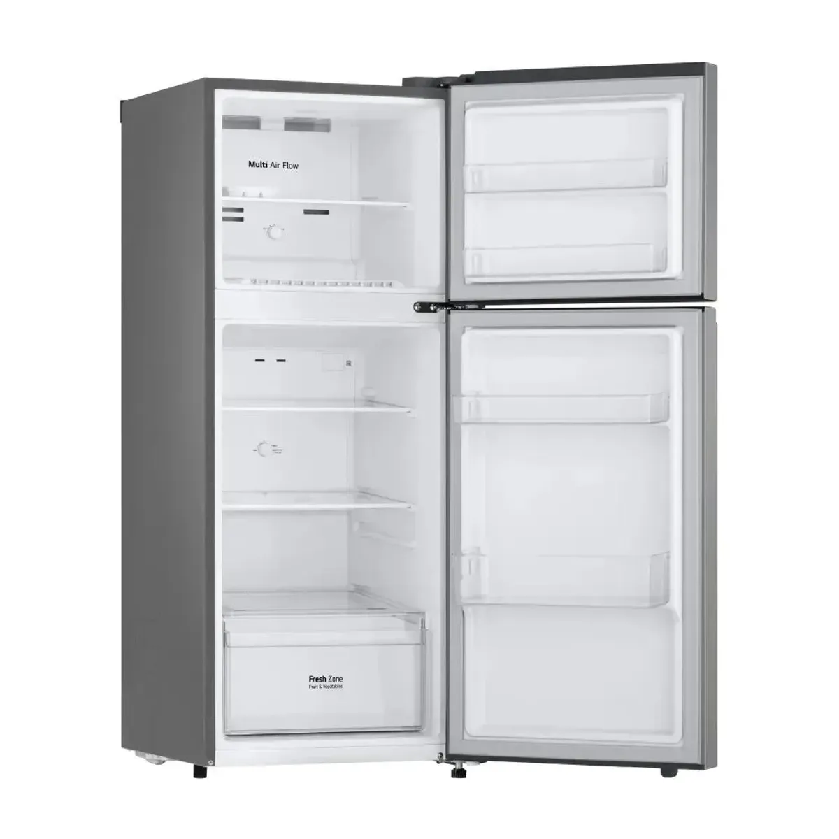 LG - REFRIGERADOR LG 215 LITROS TOP FREEZER MUTLI AIR FLOW PLATEADO VT22BPY (Nuevo Modelo)
