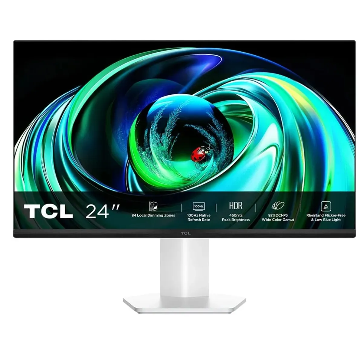 TCL - Monitor 24 Tcl 24G54 Fhd Mini Led 100Hz White