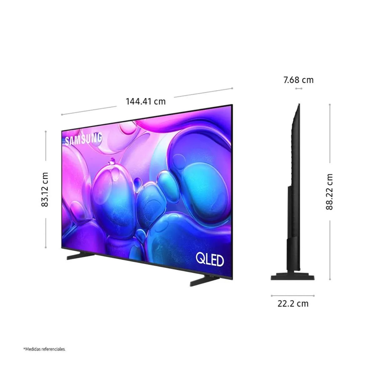 SAMSUNG - TELEVISOR SAMSUNG QLED 65 4K SMART TV Q6F2025 + SOUNDBAR B450