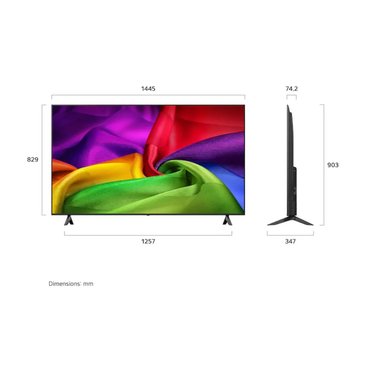 Televisor LG 65" NANO 4K UHD AI Smart TV 2026 - 65NU800BPSB, marca LG - Foto 2