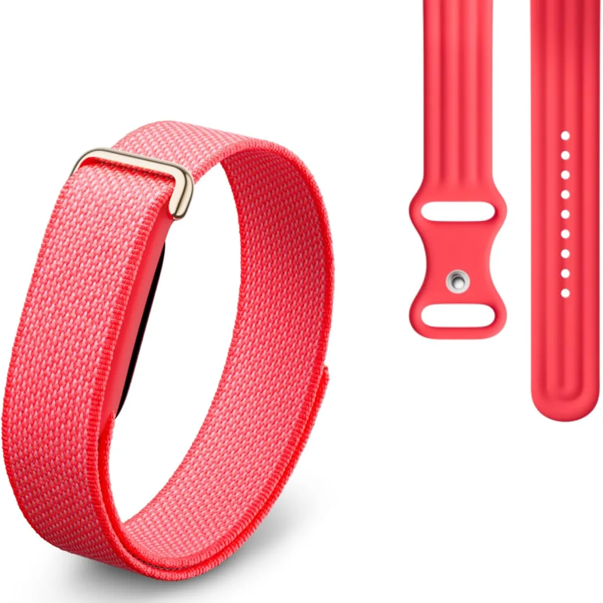 GOOGLE - Google Fitbit Air Screenless Activity Tracker - Berry