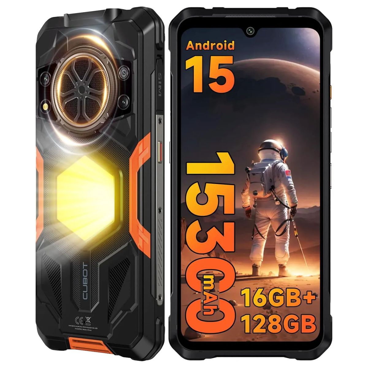 CUBOT - Smartphone Cubot KingKong Power 5 Negro 6GB RAM 128GB 6.72"