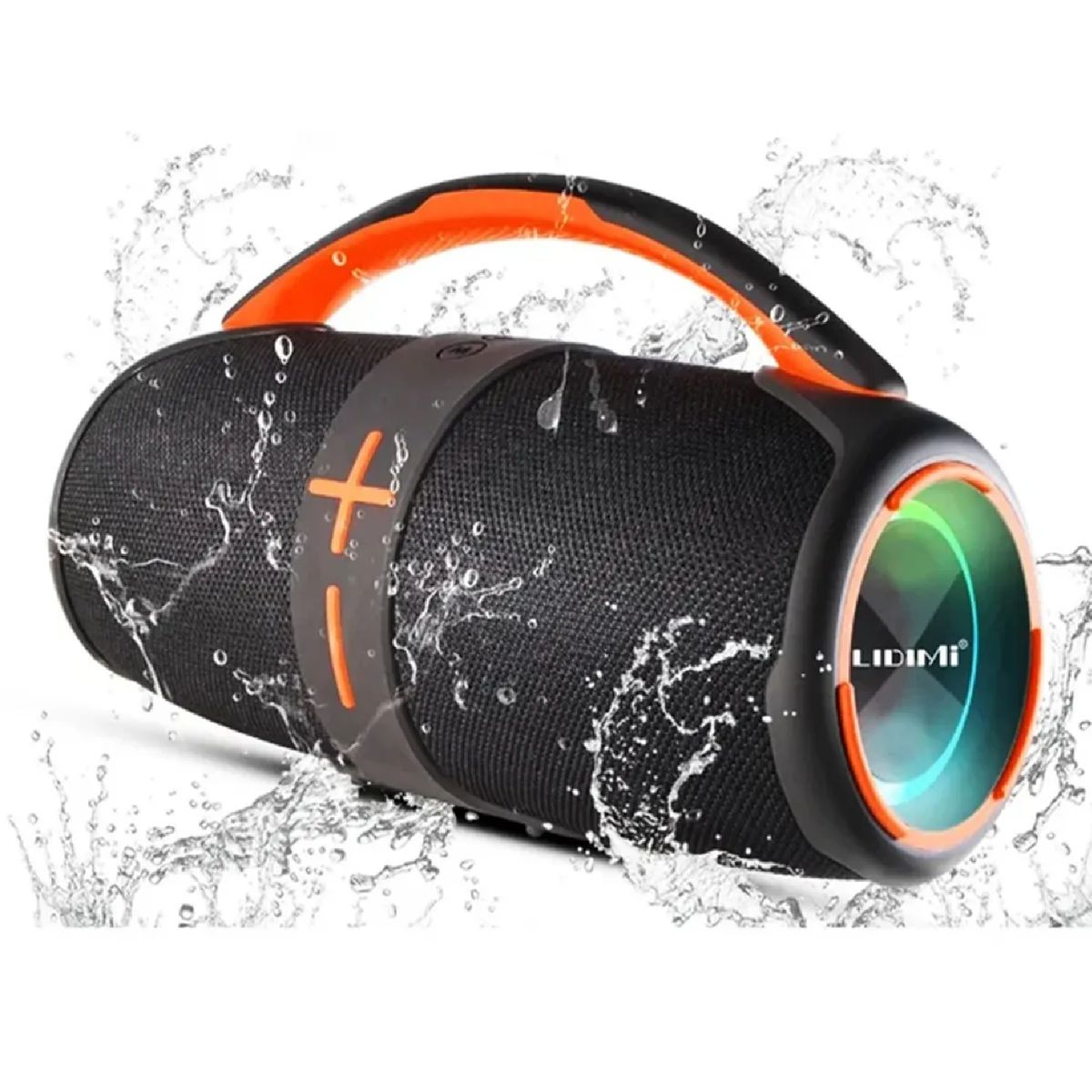 LIDIMI - Parlante Portátil Bluetooth LIDIMI LD-S647 XBASS FM USB - Negro
