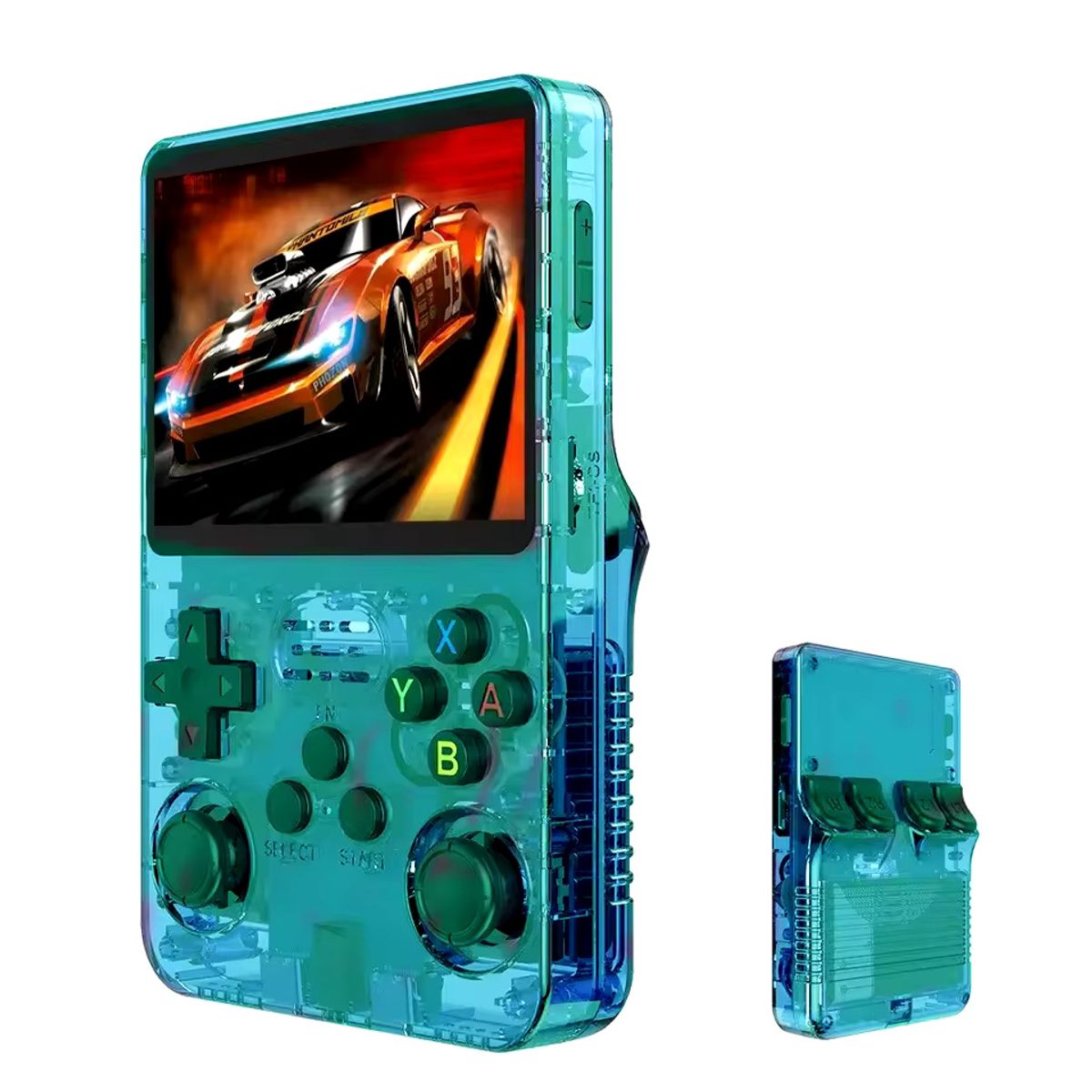 Consola Retro R36s 2026 de 64GB ArkOS ORIGINAL Verde, marca GENERICO - Foto Principal