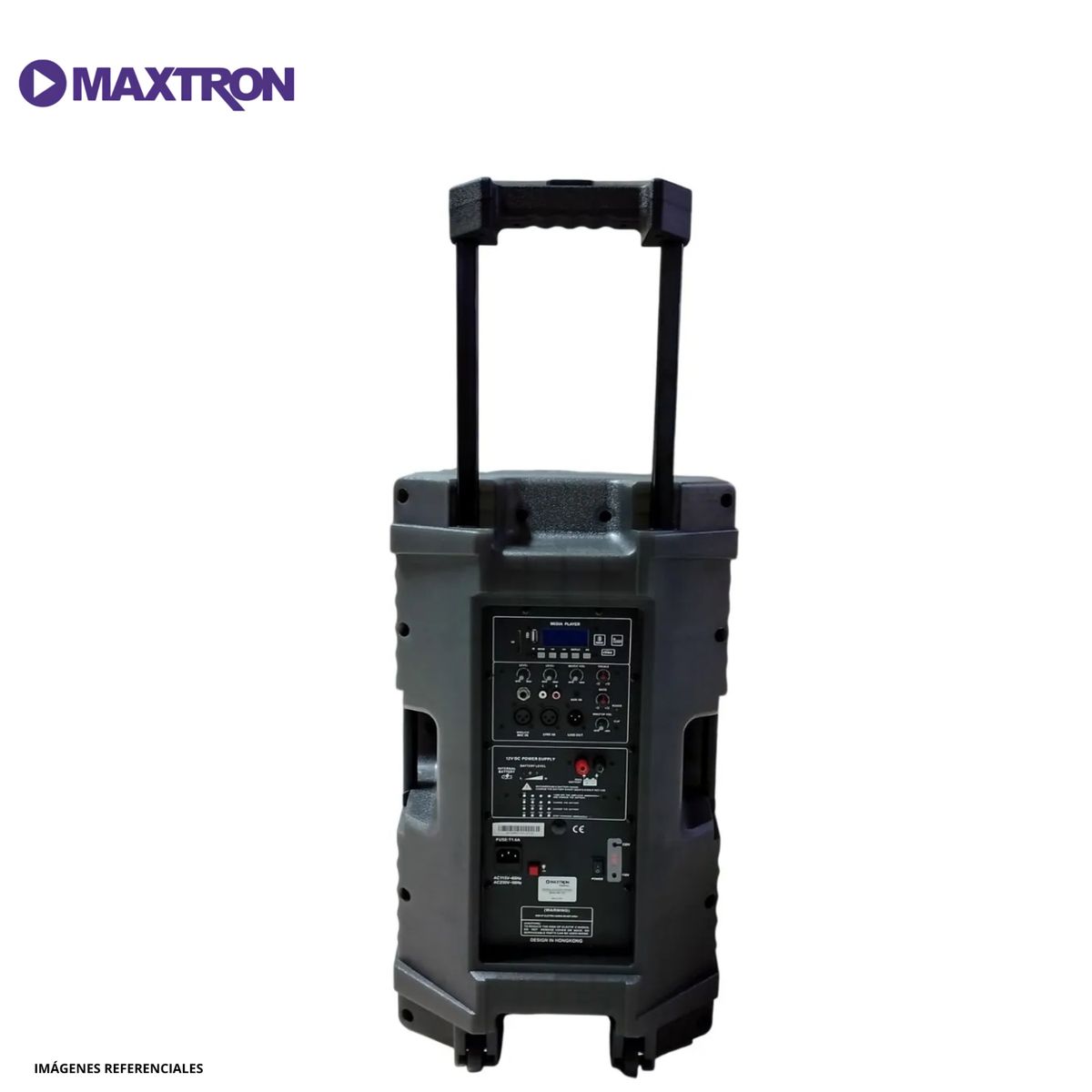 MAXTRON - Parlante Semi Profesional Maxtron con Control Remoto MX-1501 Rainbow Boufer 15