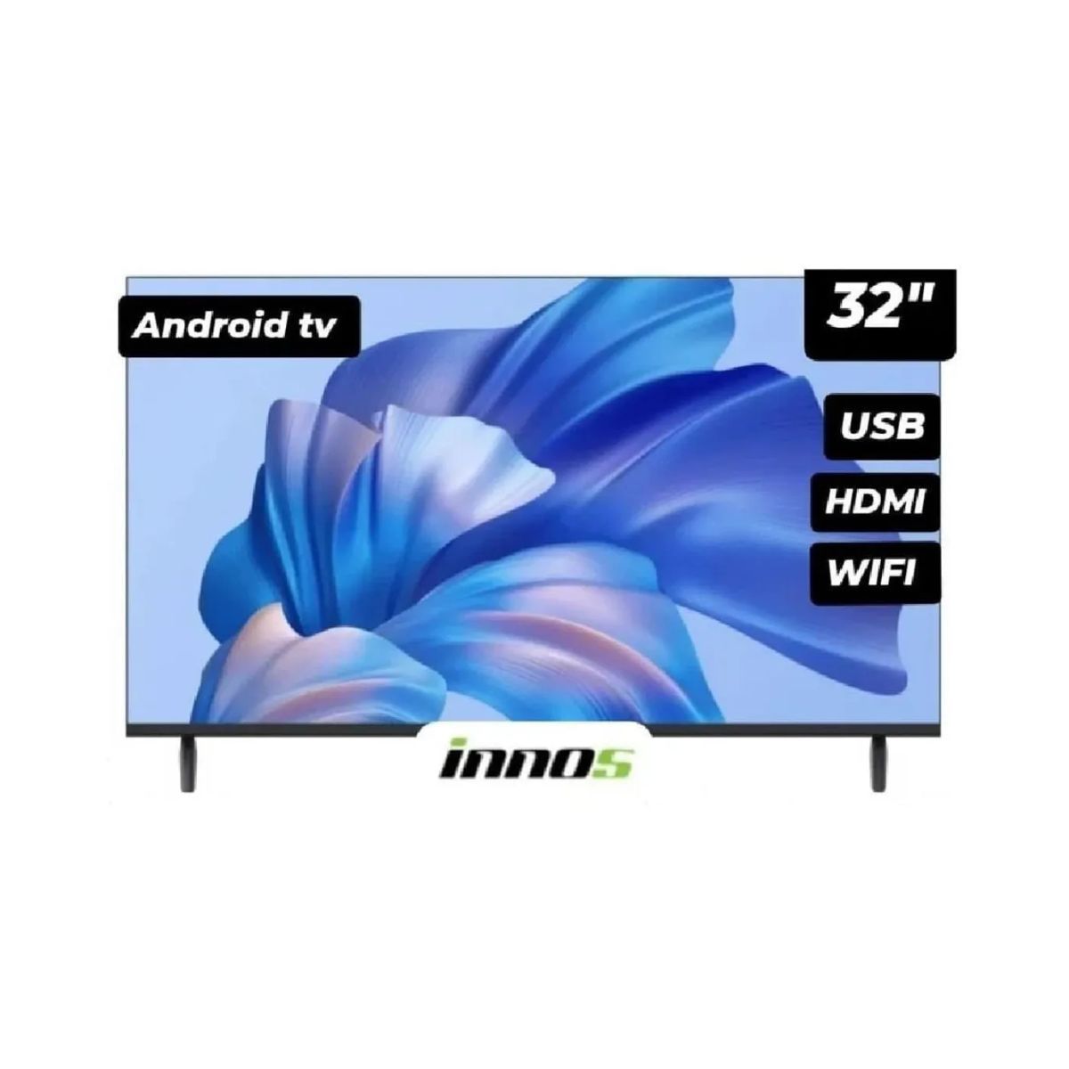 GENERICO - Televisor Innos Smart TV Android 14 HD 32 Pulgadas S3202KU