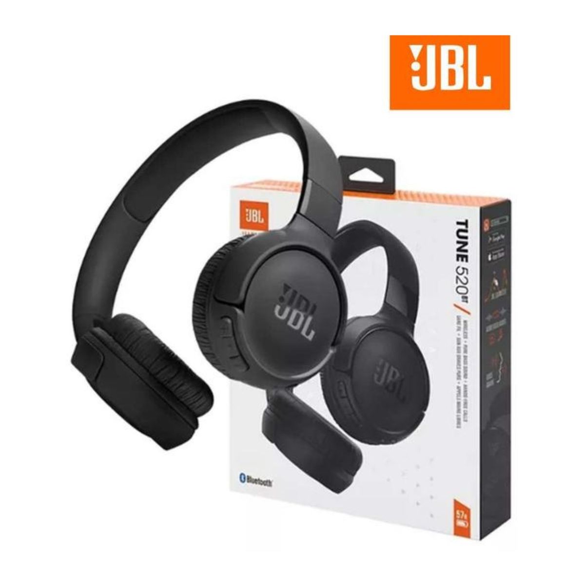 OEM - Auriculares Inalámbricos JBL Tune 520BT - Negro