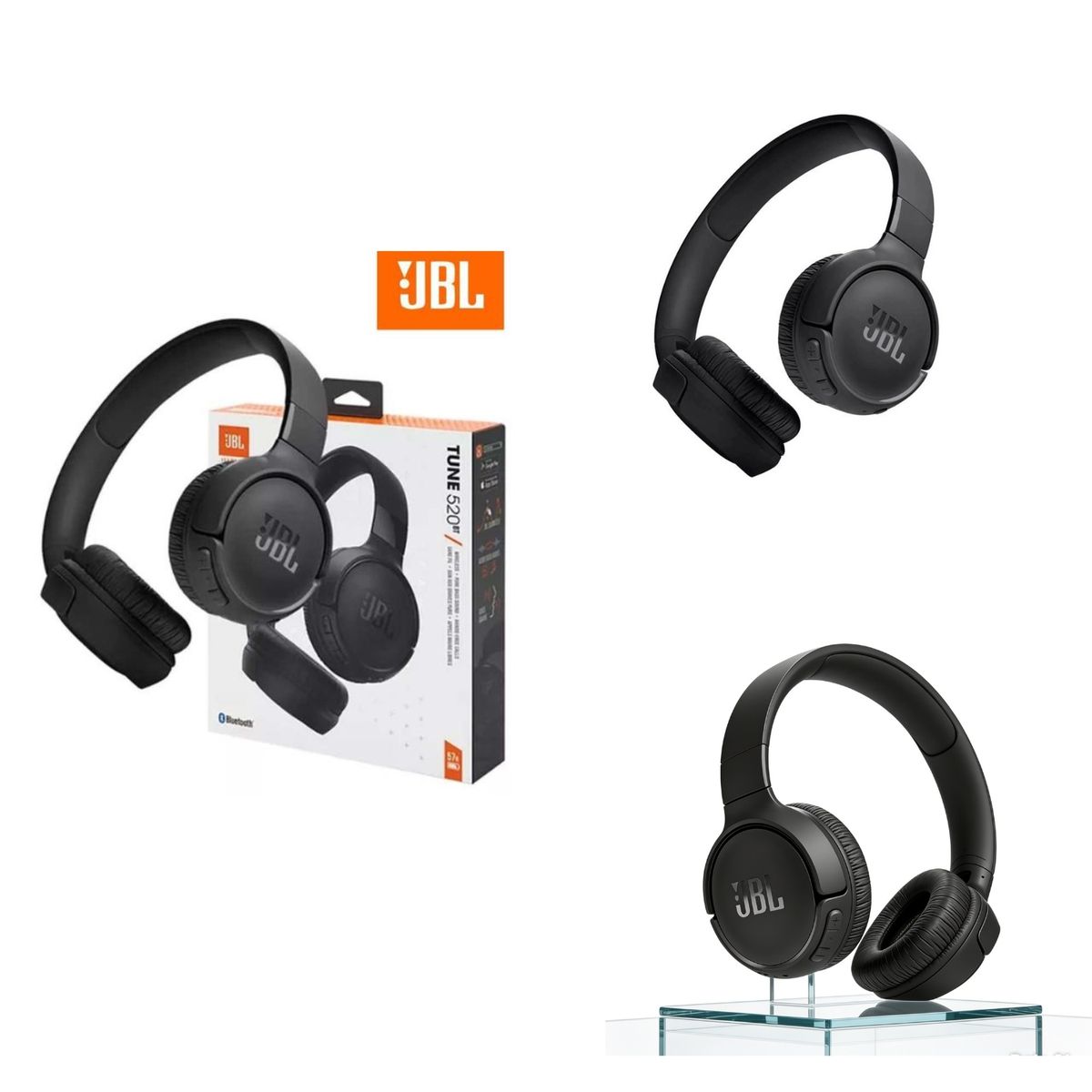 OEM - Auriculares Inalámbricos JBL Tune 520BT - Negro