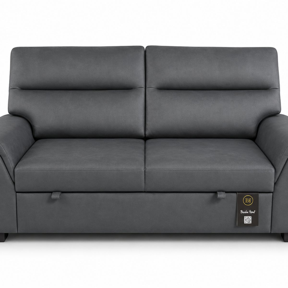 BARAKA HOME - Sofá Cama Bremen 2 Plz - Gris Oscuro