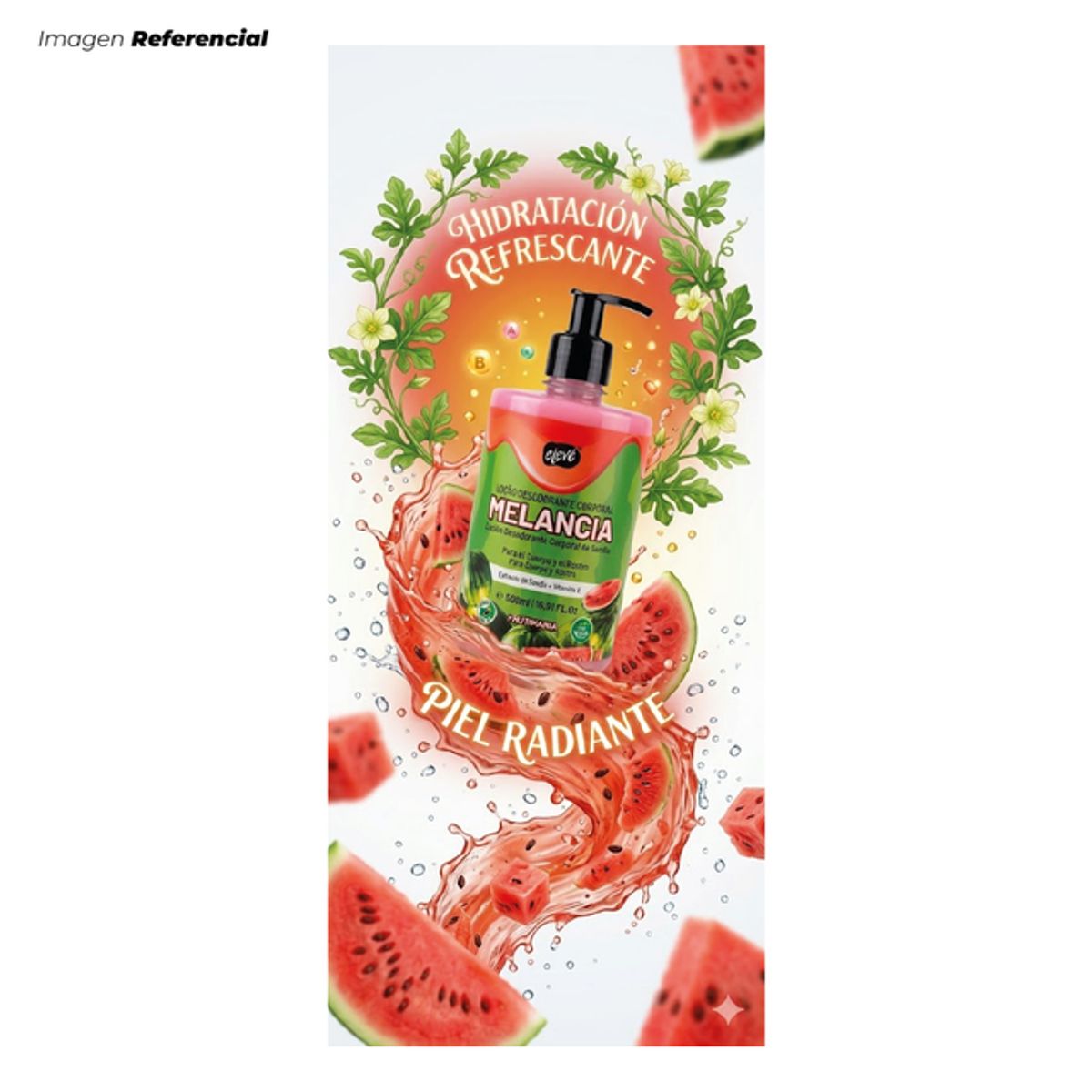 GENERICO - Loción Corporal Élevé Sandía Máxima hidratación y frescura refrescante
