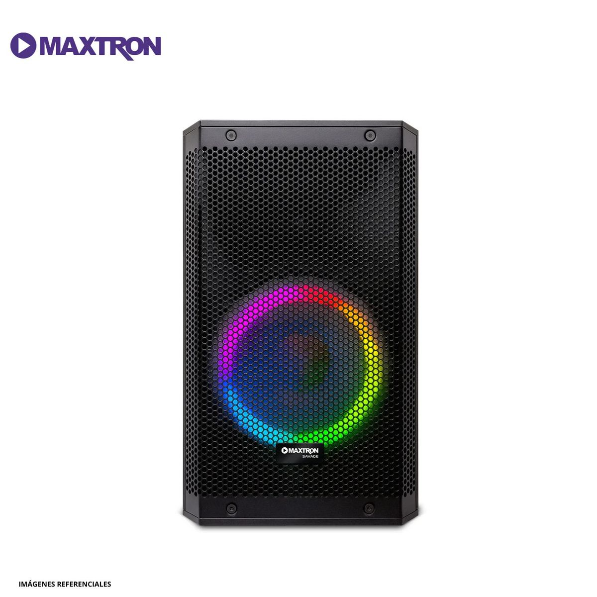 MAXTRON - Parlante Portátil Recargable Bluetooth RGB Maxtron Savage MX303 TWS