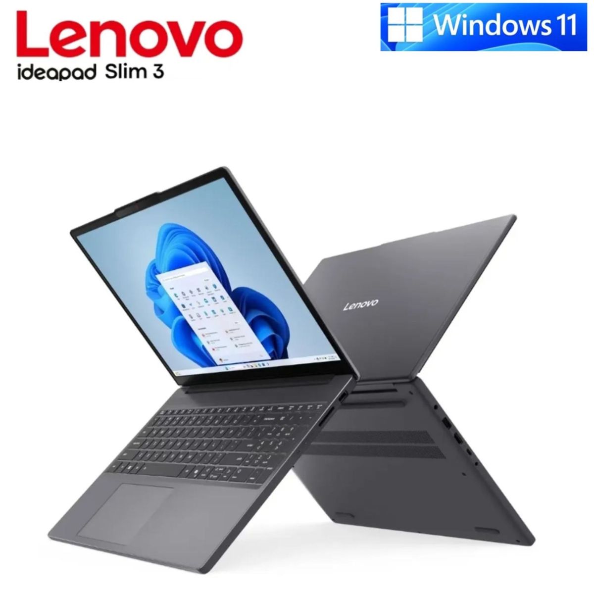 LENOVO - Lenovo Laptop Lenovo IdeaPad Slim 3 15IRH10 Intel Core i5-13420H 24GB RAM 512GB SSD 15.3"  83K100KKLM