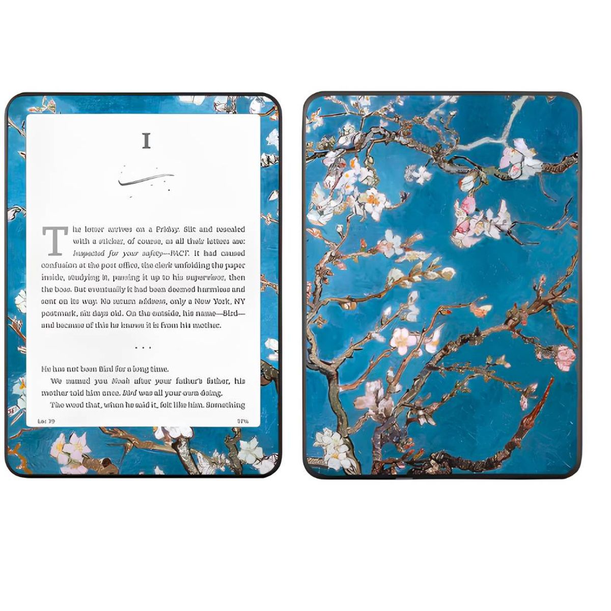 GENERICO - Sticker De Vinil Skin Para Kindle 11 Gen - ALMENDRO FLOR
