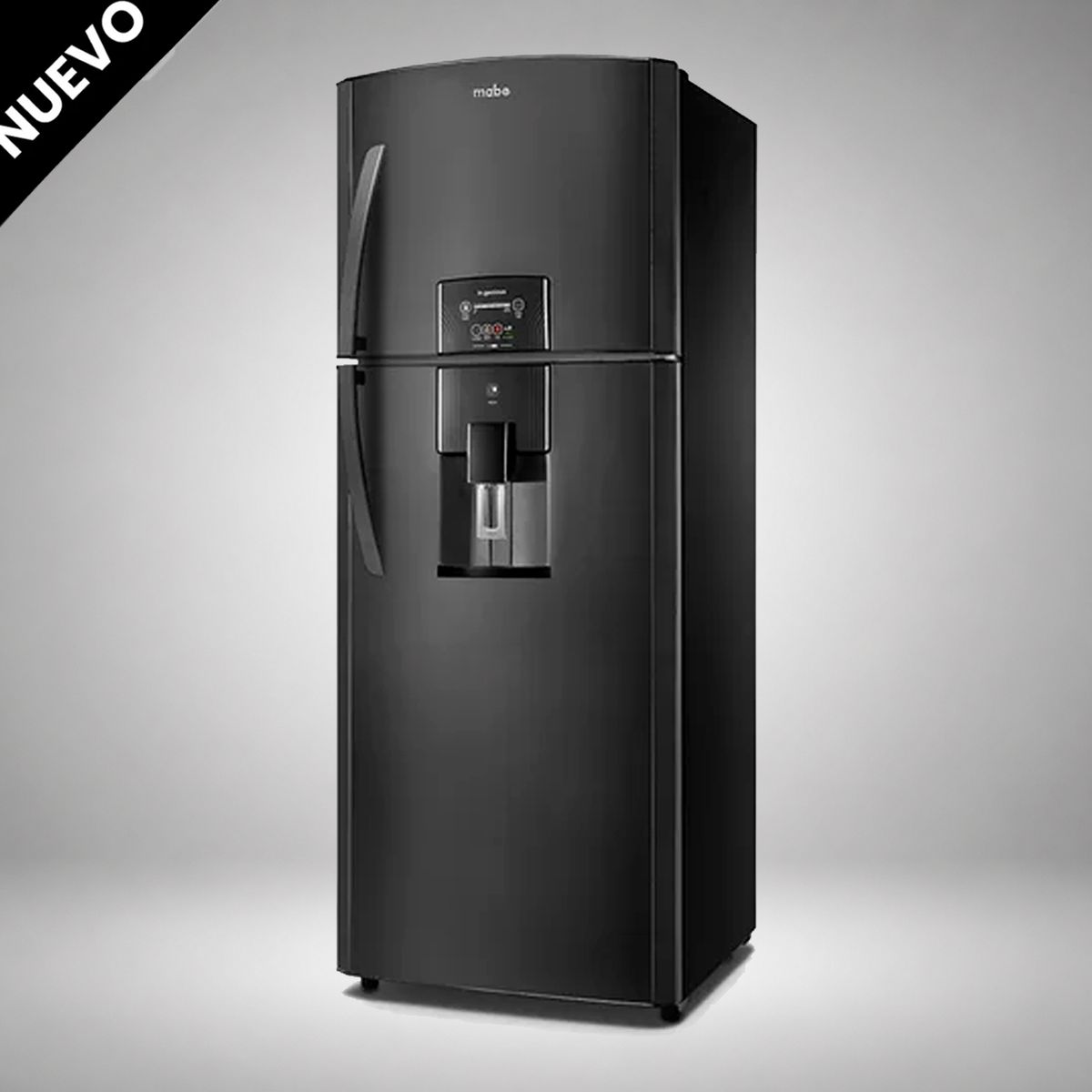 Mabe - Refrigeradora No frost 391 Lts Netos Black Steel Mabe - RMP410FZPC