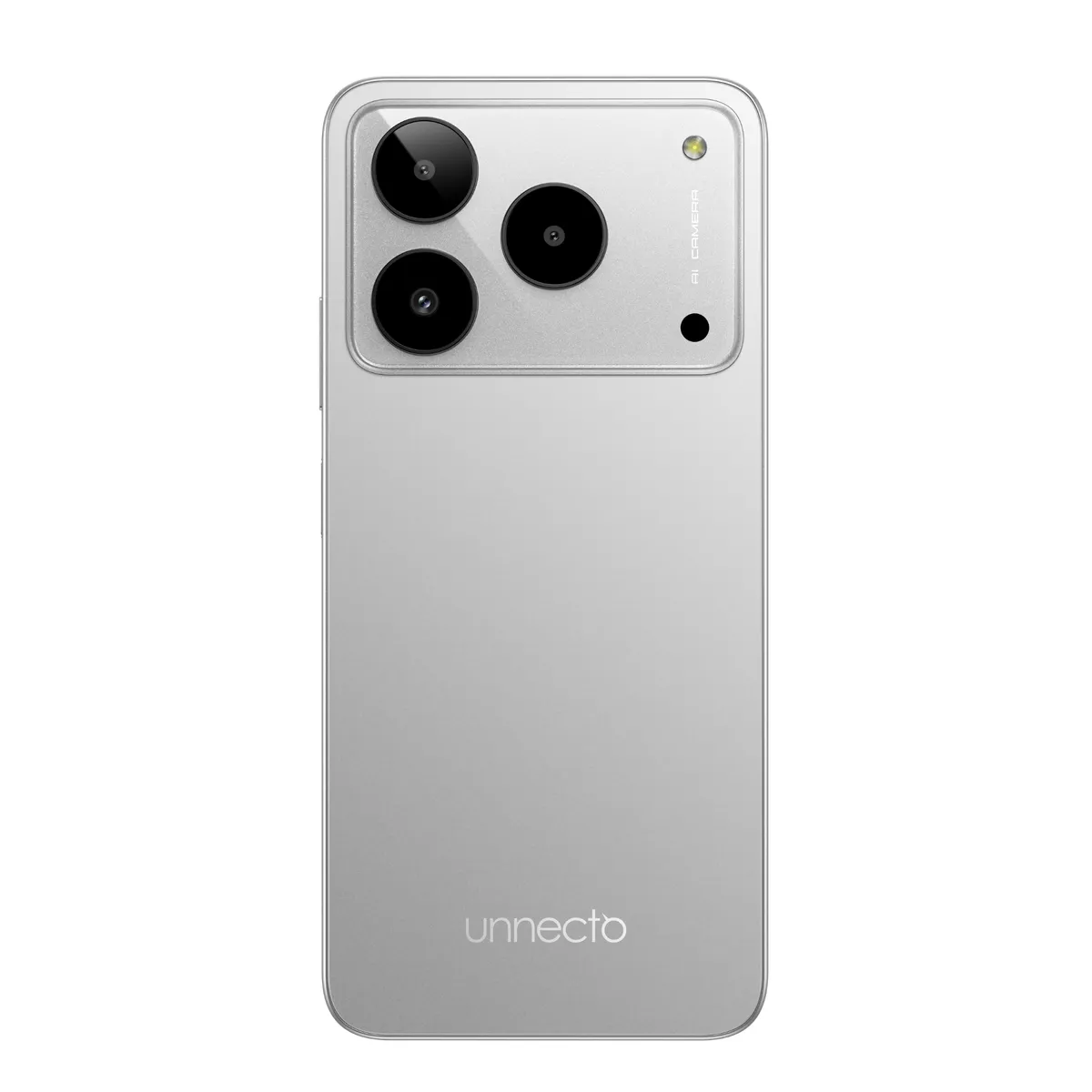 UNNECTO - Celular Smartphone Unnecto Eco 20 256GB + 8GB RAM Expansión hasta 1TB y Cámara 108MP Gris