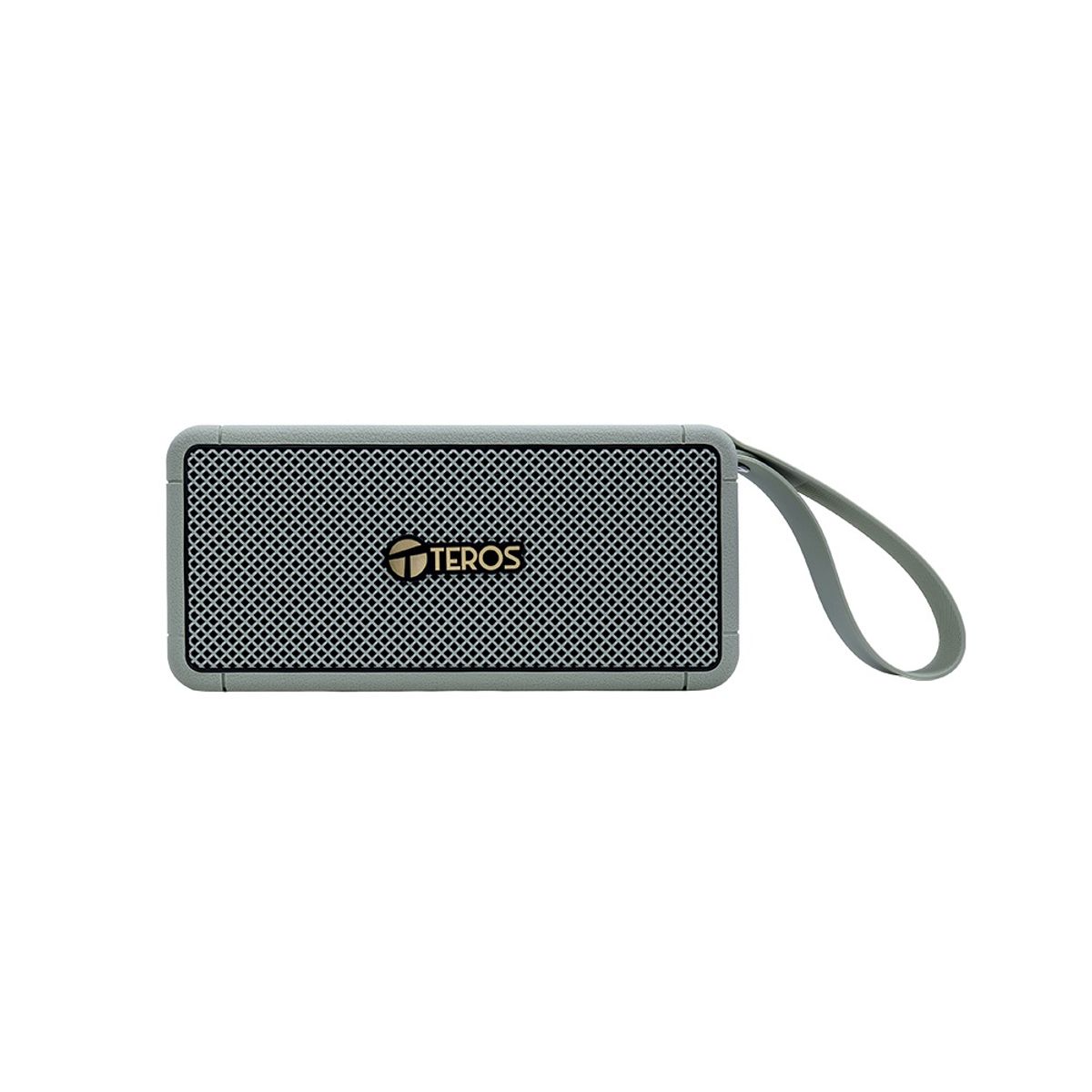 Teros - Parlante inalámbrico TEROS Legacy 6052 LEG-6052GR 8W BT 5.3 4000 mAh USB TF Aux Verde