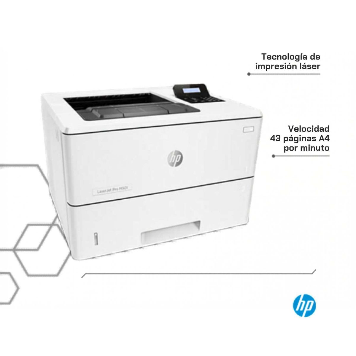 HP - Impresora HP LaserJet Pro M501dn Monocromática Ethernet