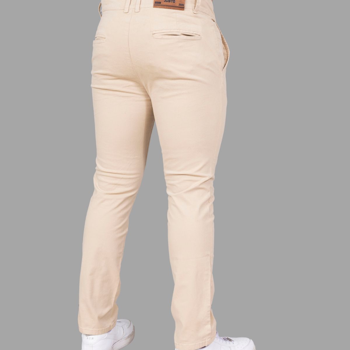 JUSTO - Pantalón Vestir Drill Stretch Hombre Justo