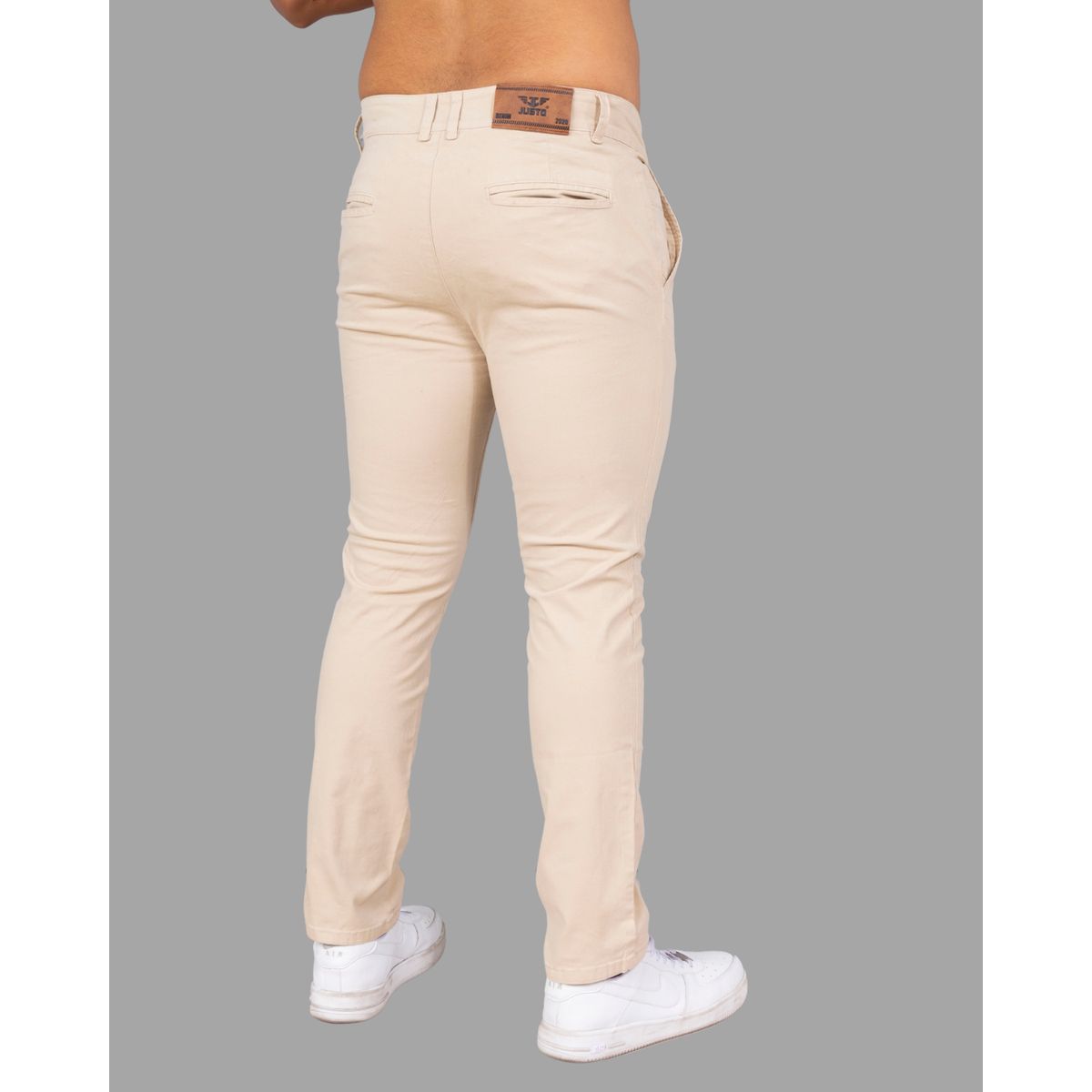 JUSTO - Pantalón Vestir Drill Stretch Hombre Justo