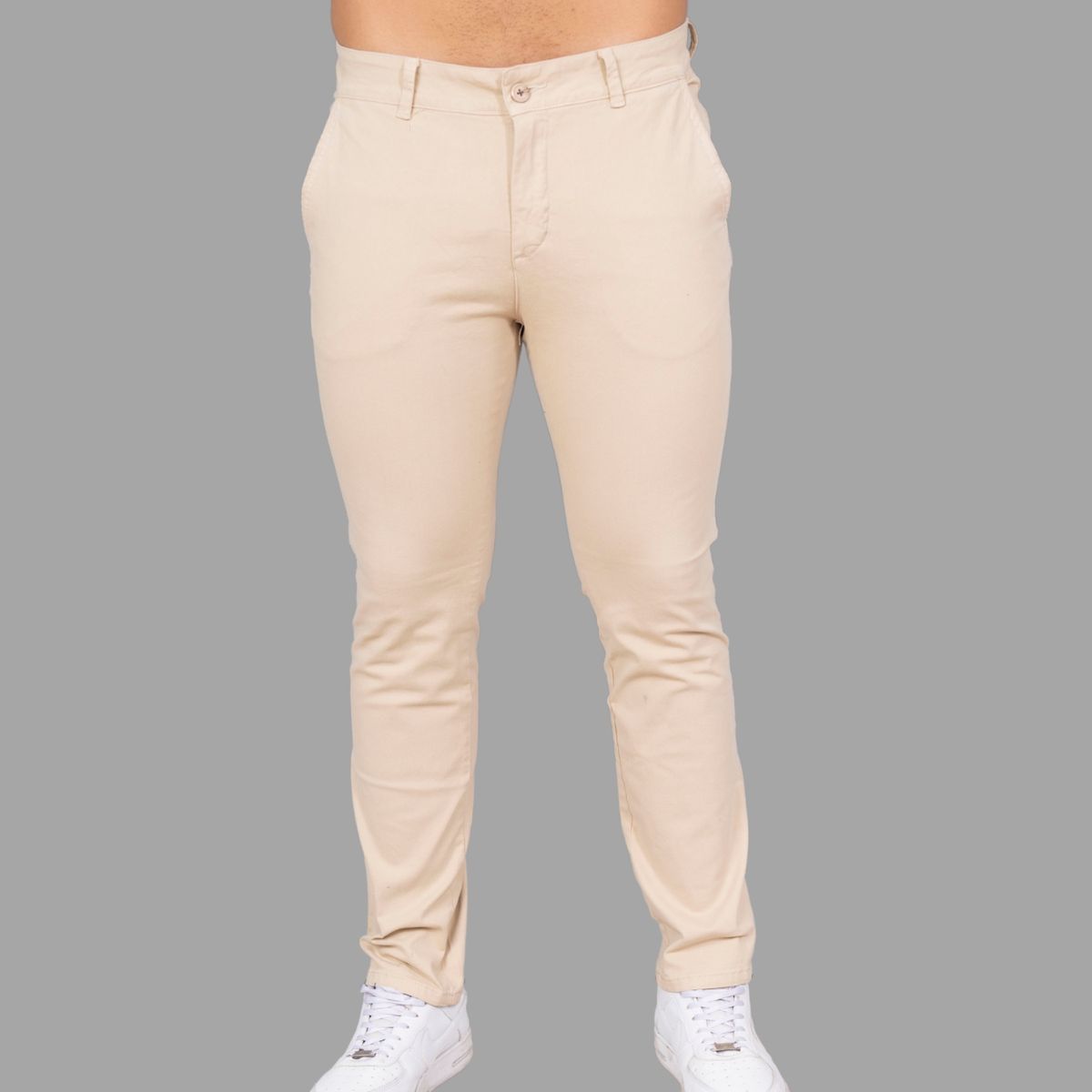 JUSTO - Pantalón Vestir Drill Stretch Hombre Justo