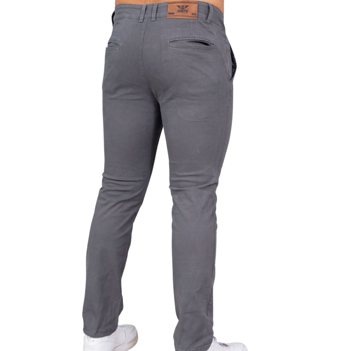 JUSTO - Pantalón Vestir Drill Stretch Hombre Justo