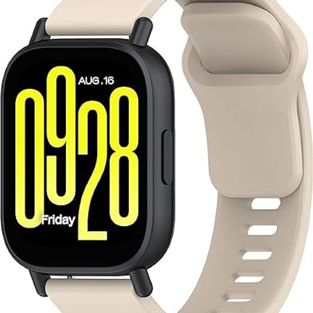 GENERICO - Correa de Silicona para Xiaomi Redmi Watch 5 lite - Beige