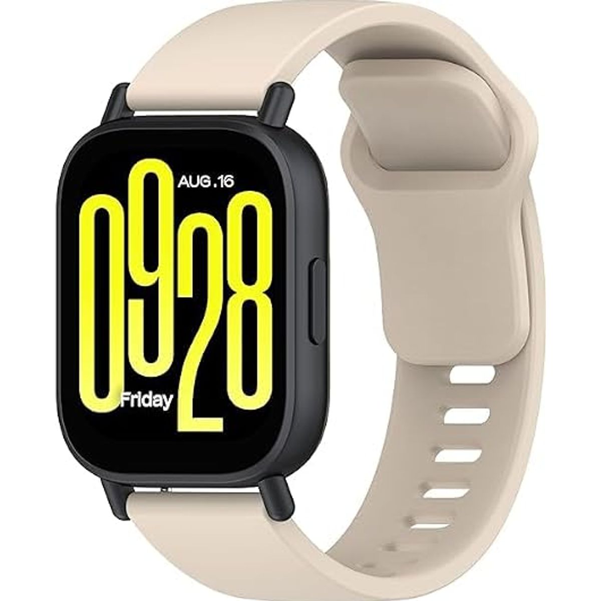 GENERICO - Correa de Silicona para Xiaomi Redmi Watch 5 lite - Beige