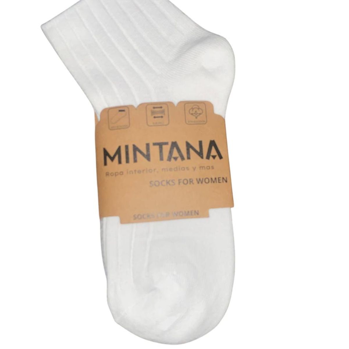 MINTANA - PACK 3 MEDIAS  3/4 ALGODON MUJER MINTANA