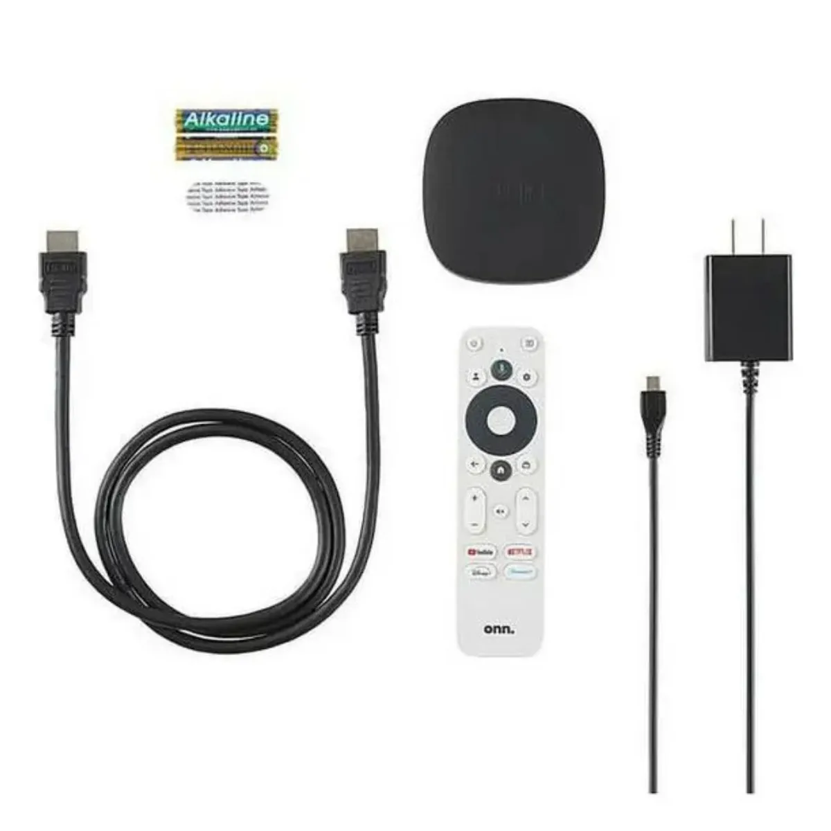 ONN - Onn 4K 2026 Google TV Streaming Device Caja Azul