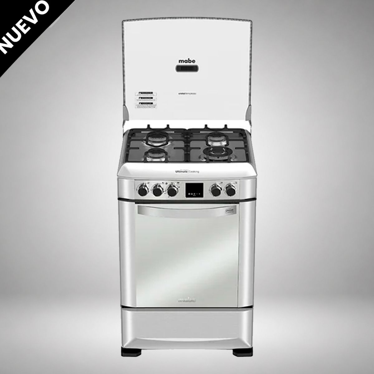 Mabe - Cocina a Gas Mabe CMP6085FX0 4 hornillas